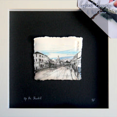 Memories - Up the Shankill Framed 10x10