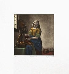 Vermeer's Cat Unframed