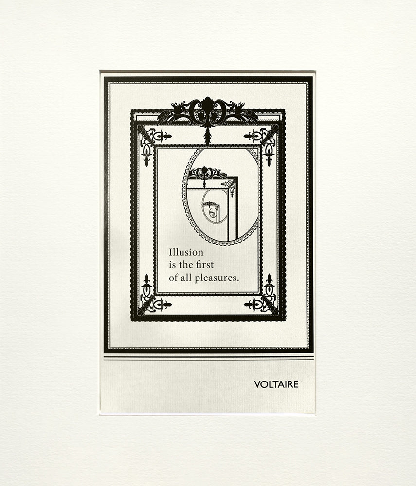 Postcard - Voltaire Unframed