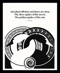 W. B. Yeats - Apples Black Box Frame