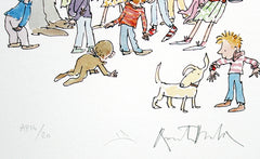 Quentin Blake Signed - W Is For Watch Artist Proof