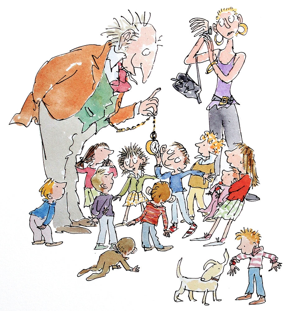 Quentin Blake Signed - W Is For Watch Artist Proof