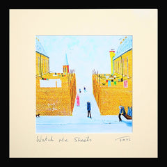 Watch Me Sheets Unframed 15 x 15