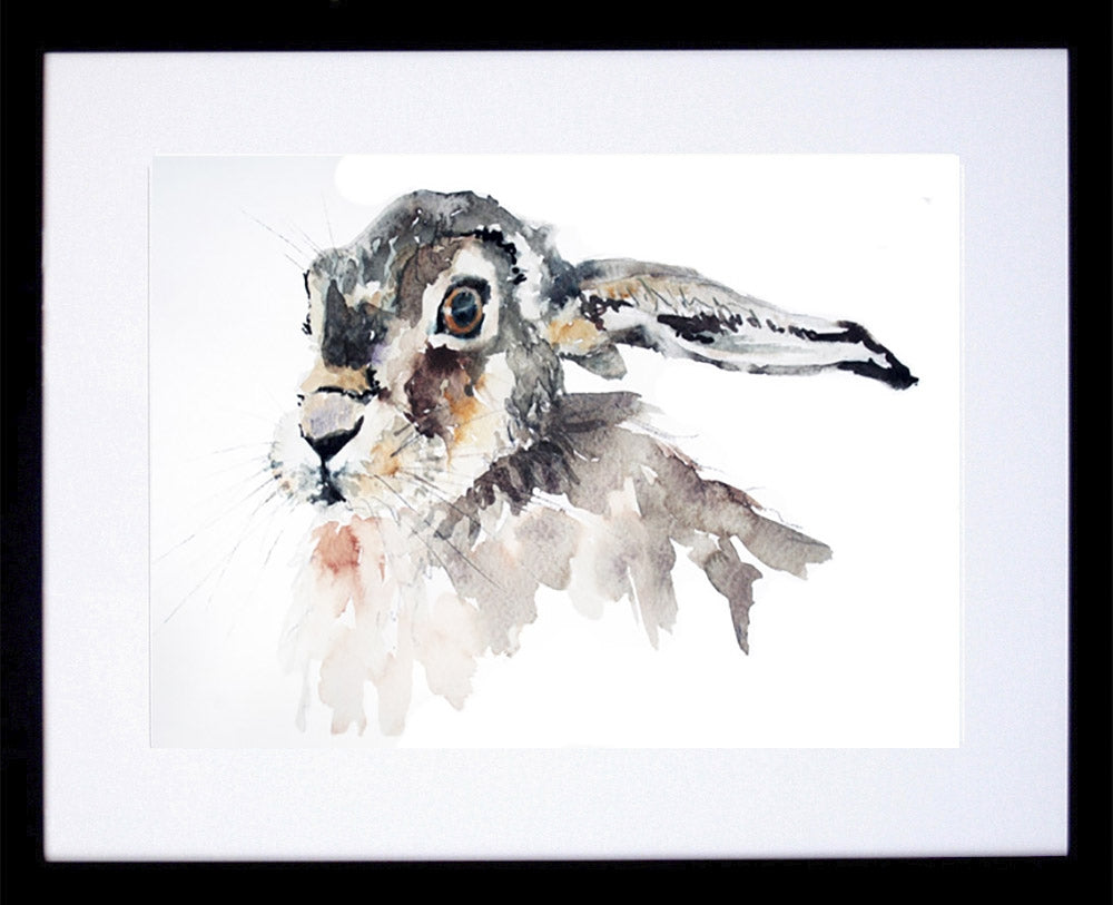 Animals Hare - The Watcher Frame Black