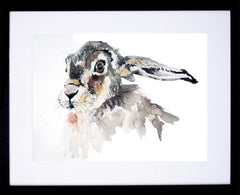 Animals Hare - The Watcher Frame Black