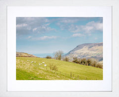 Waterfoot from Glenariff Frame White