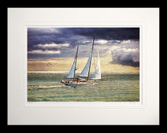 Other - Weather Ahead Flat Black Frame