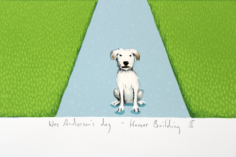 Wes Anderson's Dog - Hoover Building II