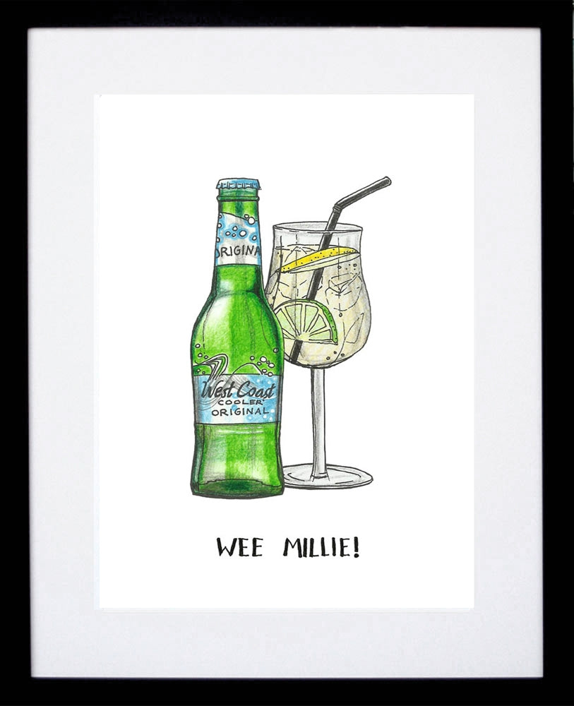 Drinks - West Coast Cooler Black frame