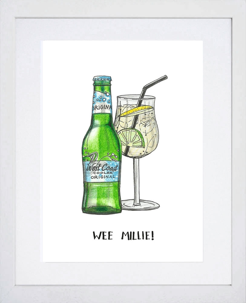 Drinks - West Coast Cooler White Frame