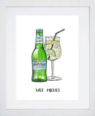 Drinks - West Coast Cooler White Frame