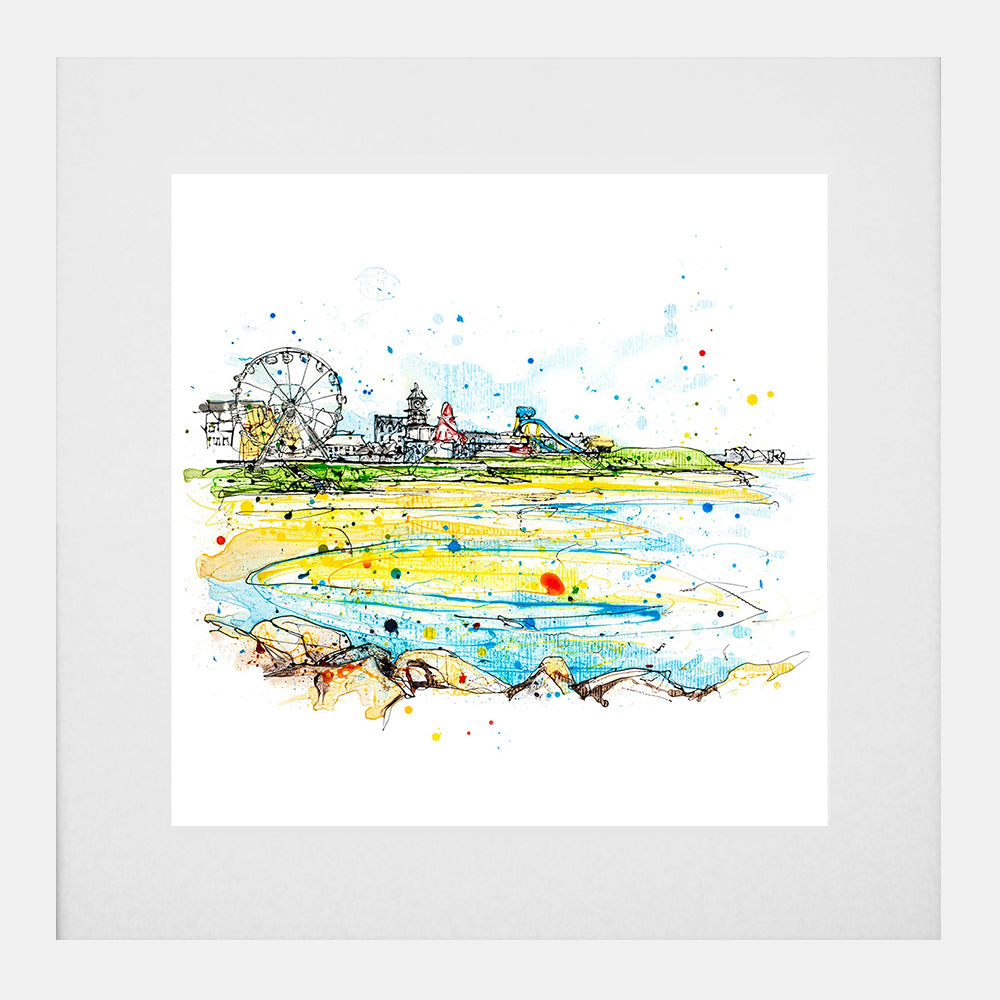 Print Open Edition Landscape - West Strand, Portrush