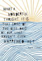 Other - What A Wonderful Thought Unframed