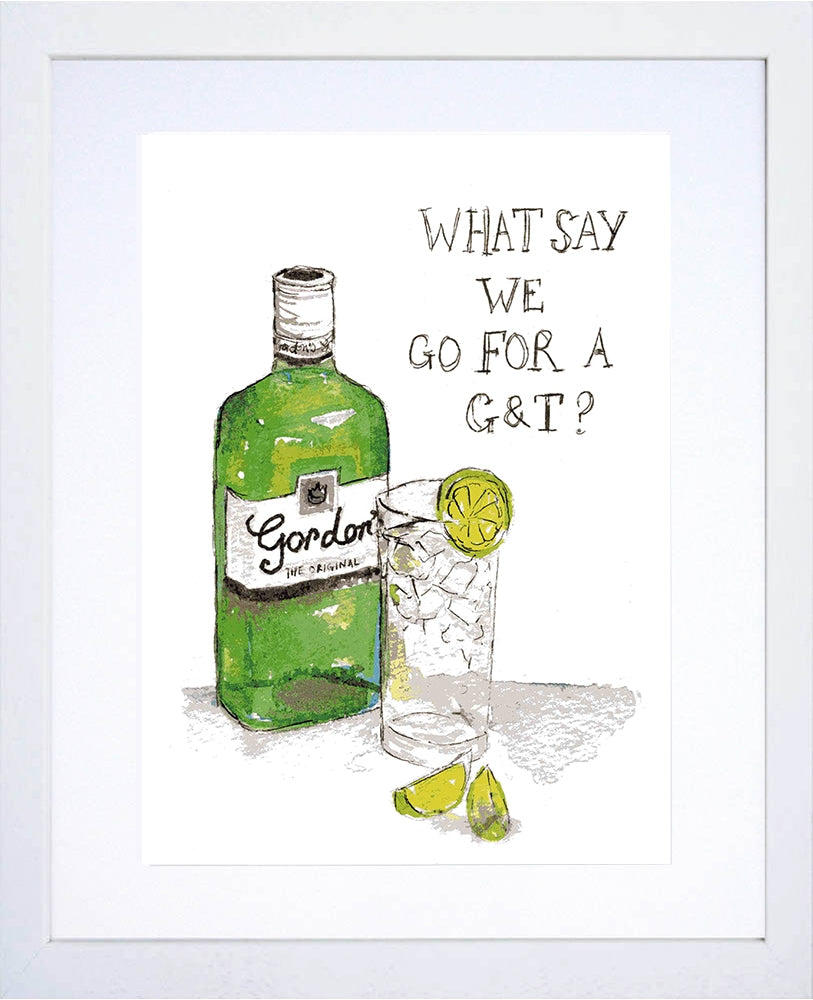 Drinks Gin - Gordons White Frame
