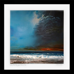 Print - When The Sun Goes Down Black Frame