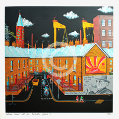 Print - Where Have All The Rebels Gone?-40 x 40-Unframed