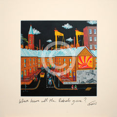 Print - Where Have All The Rebels Gone?-15 x 15-Unframed