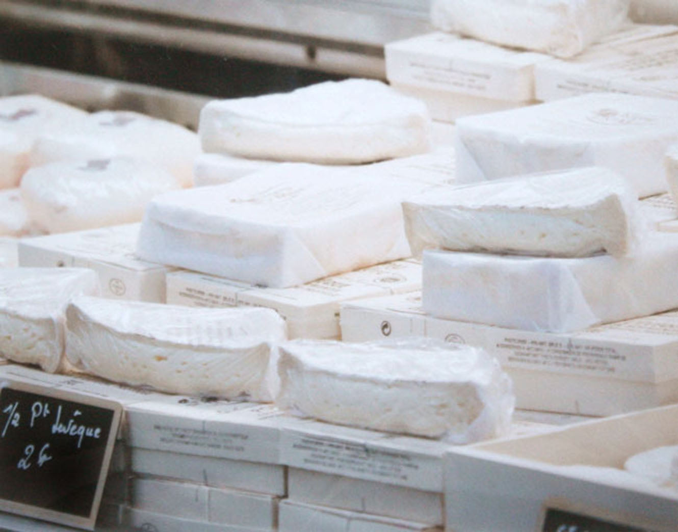 Paris In White - Cheese Unframed