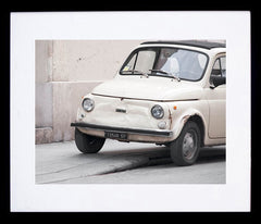 Paris In White - Fiat Framed