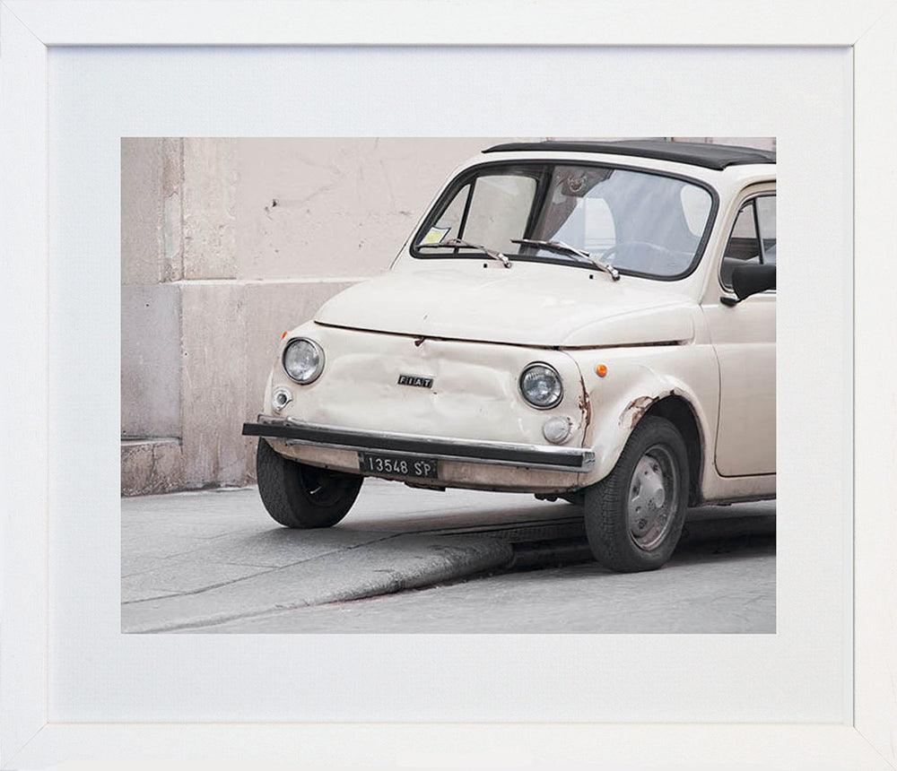 Paris In White - Fiat Frame White