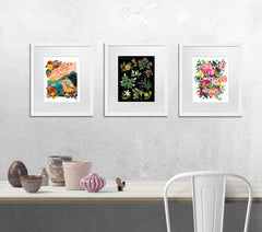Painted Peonies Slate