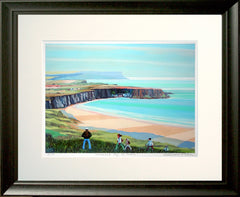 Print - White Park Bay Black Frame