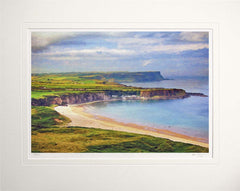 Co Antrim - Whitepark Bay and Benbane Head Unframed 60x47.5