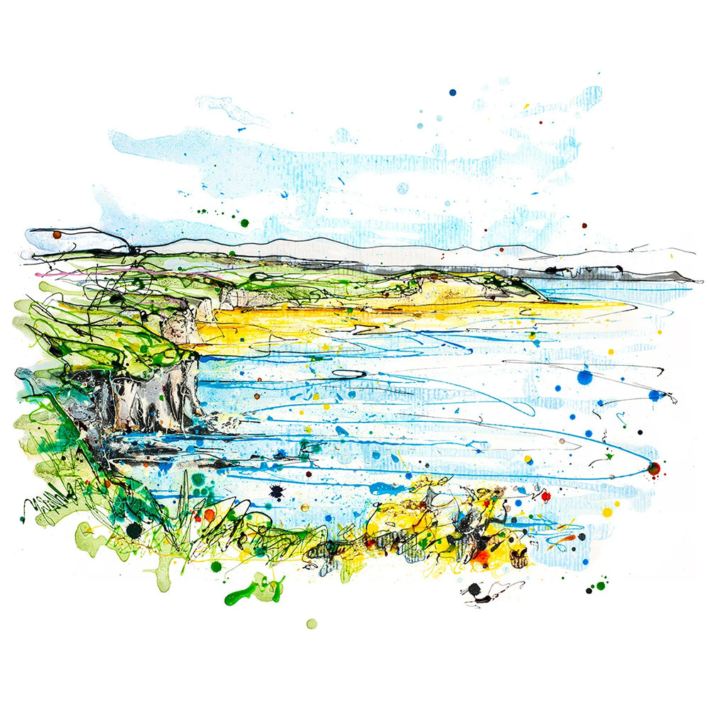 Print Open Edition Landscape - Whiterocks From Magheracross-30 x 30-Unframed