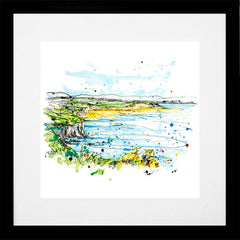 Print Open Edition Landscape - Whiterocks From Magheracross