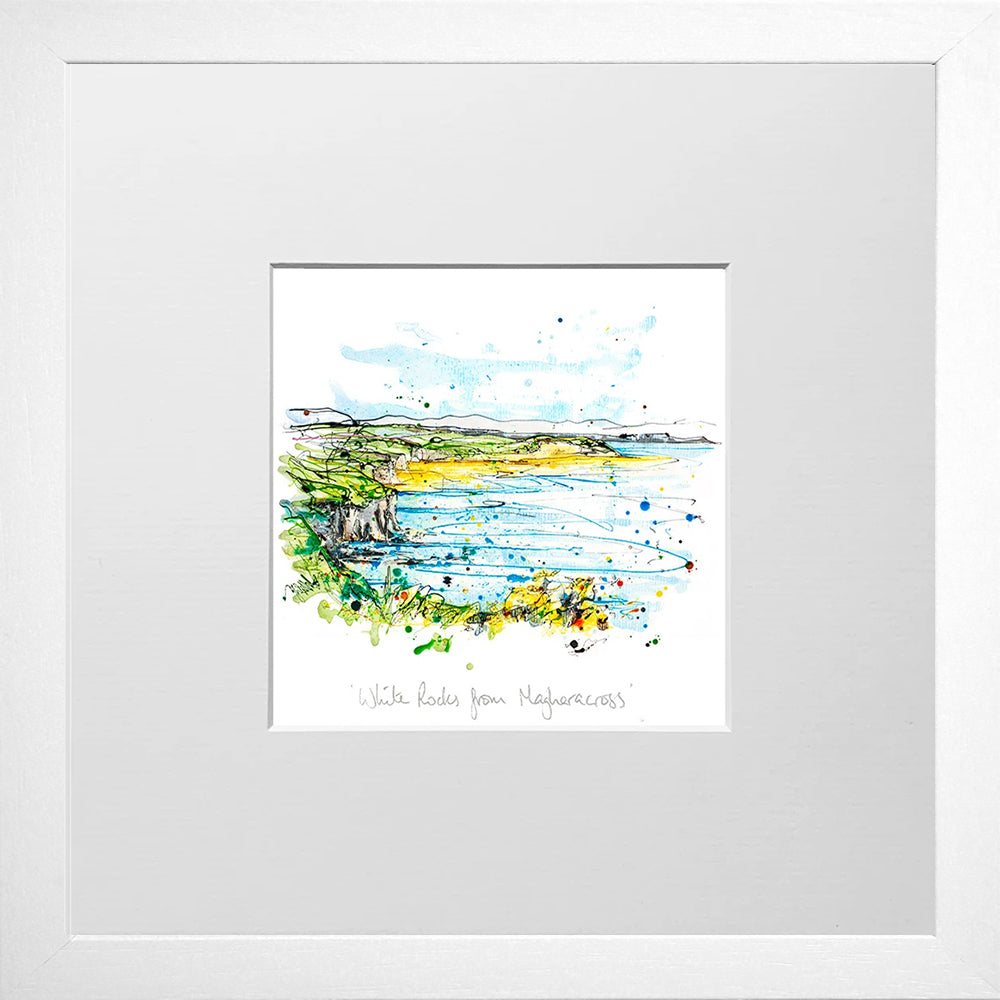 Print Open Edition Landscape - Whiterocks From Magheracross