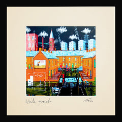 White Trash Framed 15 x 15