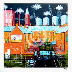 Print - White Trash-40 x 40-Unframed