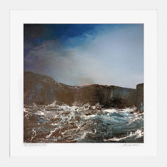 Print - The Wild North White Frame