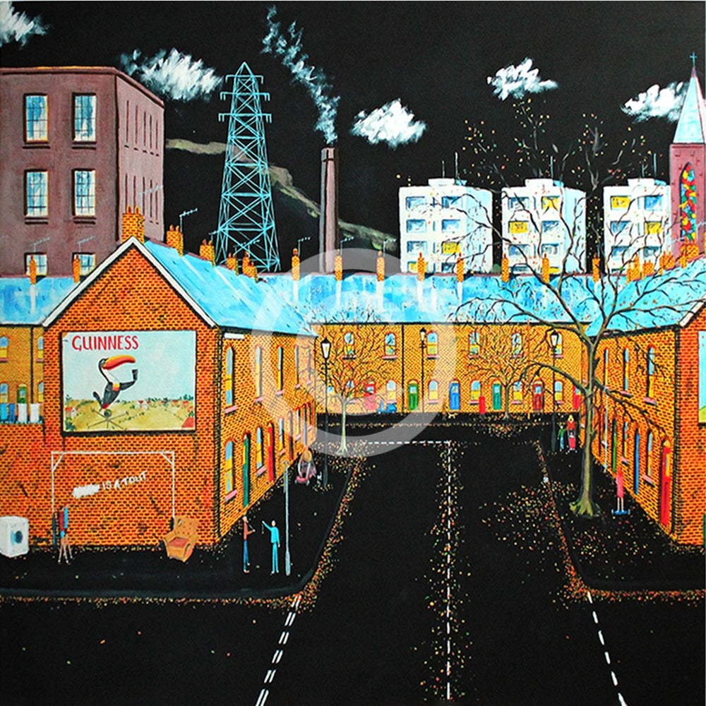 Print - William The Conker 40 x 40-Unframed