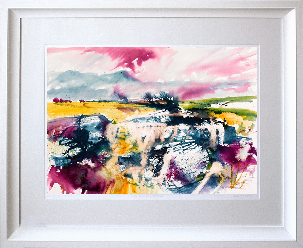 Windswept Valley, Donegal Framed