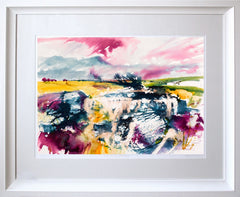 Windswept Valley, Donegal Framed