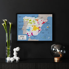 Wine Map - Spain