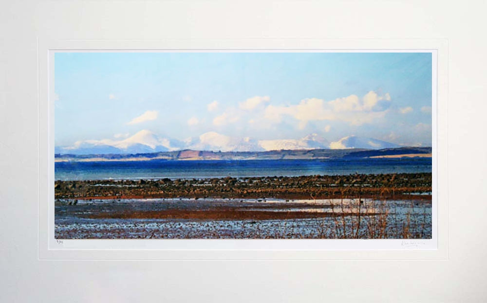 Co Down - Winter Glory The Mournes From Greyabbey Unframed 71x45