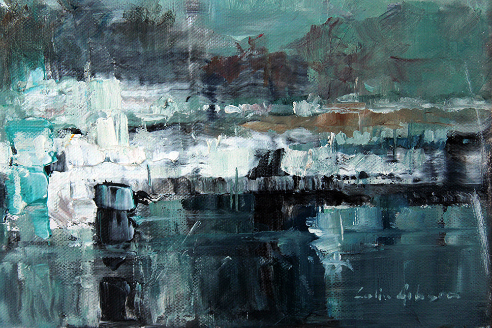 Original - Winter Landscape From Belfast Lough