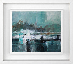 Original - Winter Landscape From Belfast Lough Framed