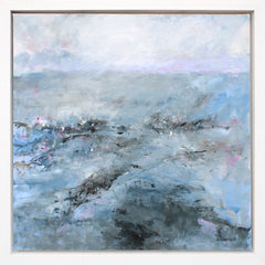 Original - Winter Sea, Irish Coast Framed