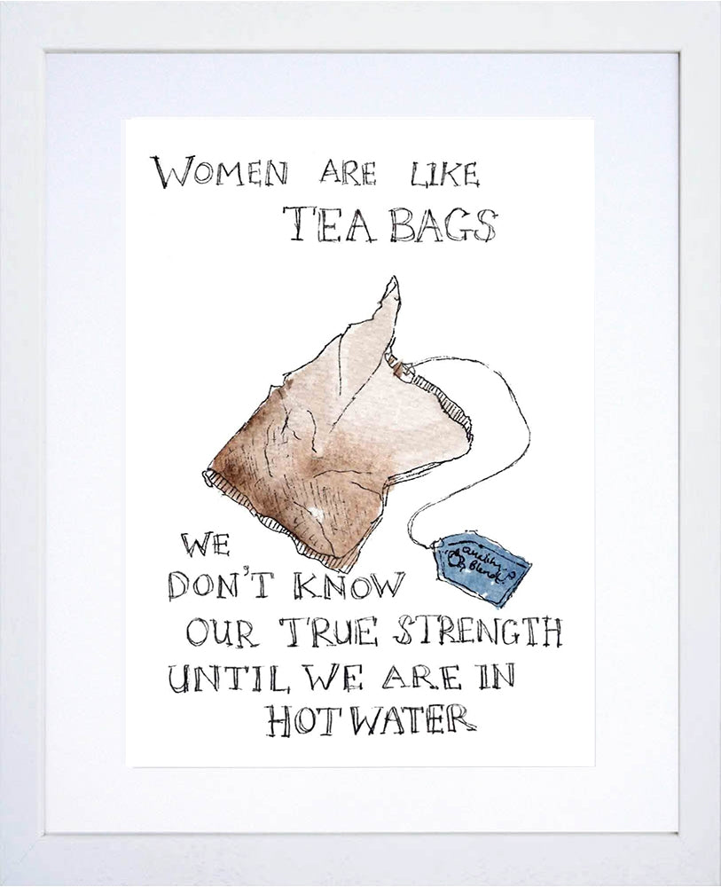 Drinks Tea White Frame