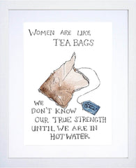 Drinks Tea White Frame