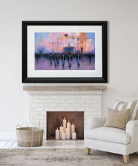 Print - Yardmen And Cranes