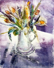 Monotype - Yellow Tulips