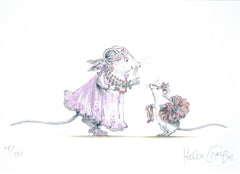 Miss Lily Tells Angelina That She Is A Good Little Dancer Artist Proof
