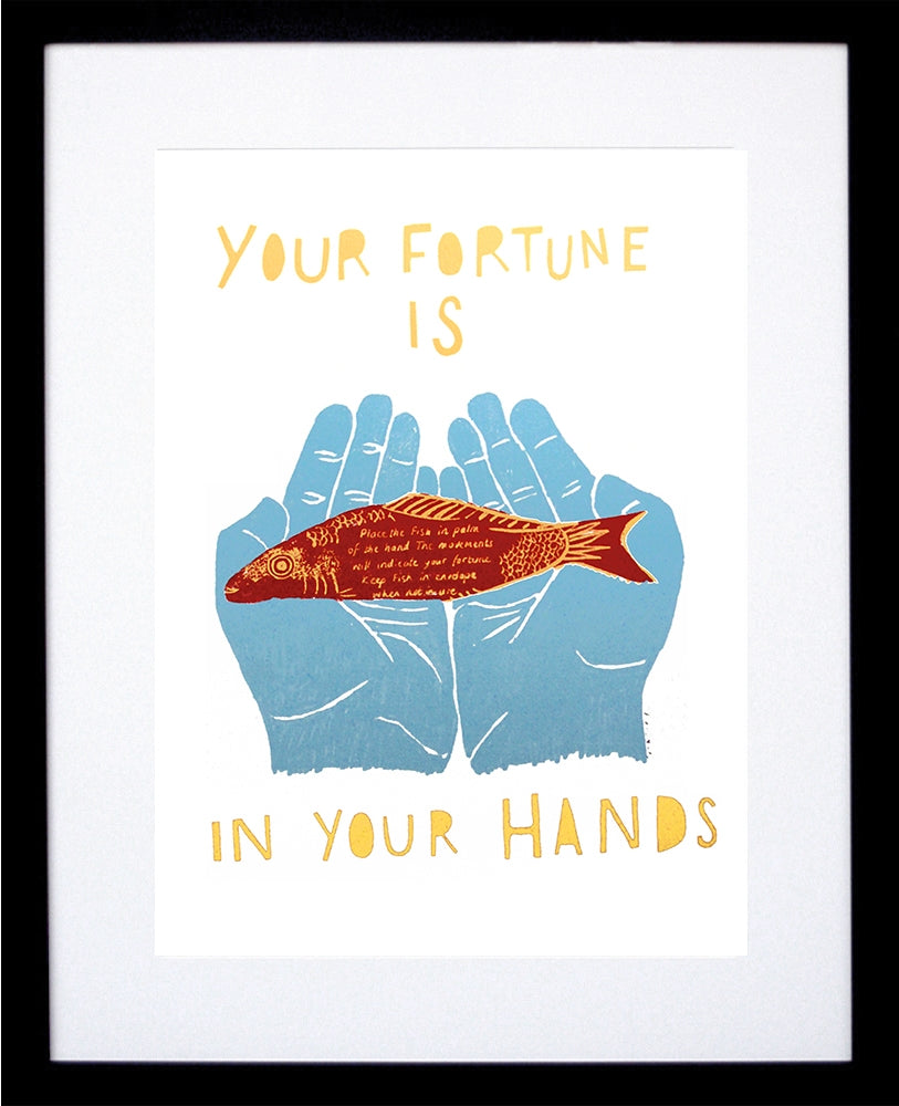 Other - Your Fortune Is In Your Hands Black Frame