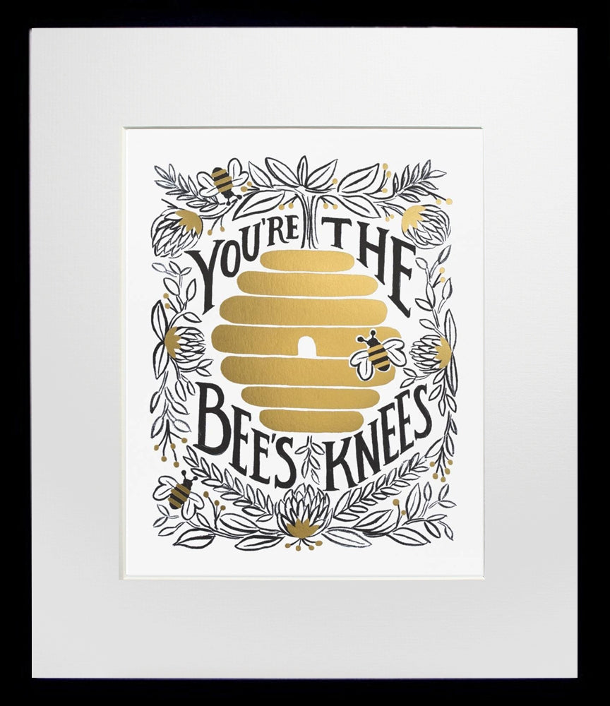 You're The Bees Knees Frame Black