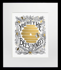 You're The Bees Knees Frame Black