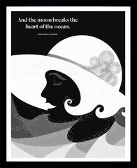 Zora Neale Hurston - Moon Black Box Frame